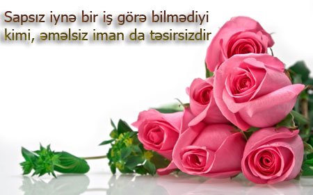 Əməl olunmayan imanın dəyəri varmı?