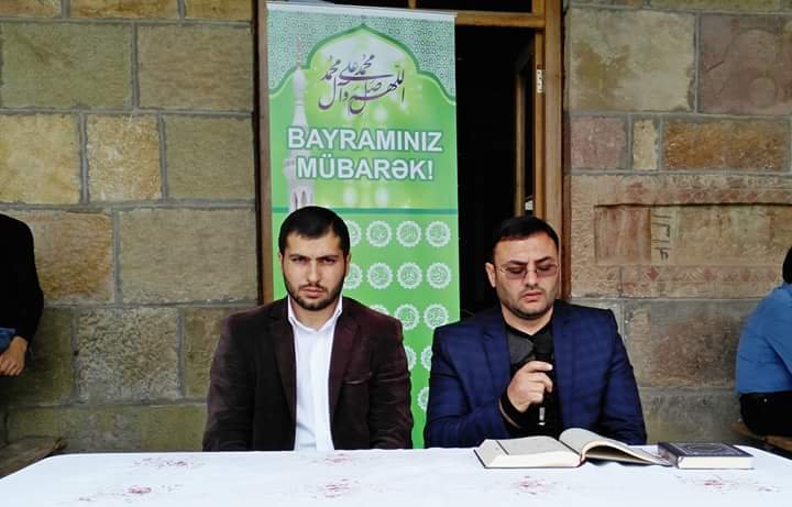 BOLNİSİNİN FAXRALI KƏNDİNDƏ HZ. İMAM ƏLİNİN (Ə) TƏVƏLLÜDÜ QEYD OLUNDU (Foto)
