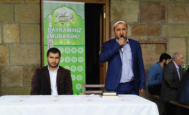 BOLNİSİNİN FAXRALI KƏNDİNDƏ HZ. İMAM ƏLİNİN (Ə) TƏVƏLLÜDÜ QEYD OLUNDU (Foto)