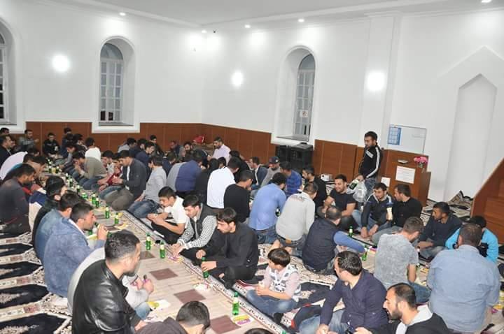 Gürcüstan Qızılhacılı Imam Həsən (ə) məscidində mövlud keçrildi (Foto)