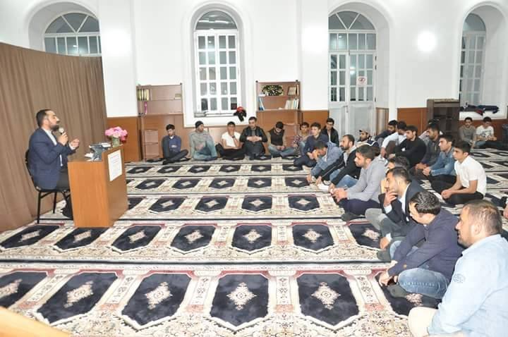 Gürcüstan Qızılhacılı Imam Həsən (ə) məscidində mövlud keçrildi (Foto)