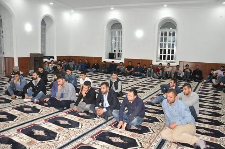 Gürcüstan Qızılhacılı Imam Həsən (ə) məscidində mövlud keçrildi (Foto)