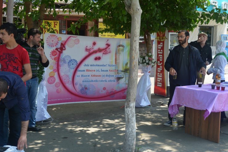 “Əhli-Beyt (ə)" Cəmiyyəti təşkilatçılığı ilə bu gün Marneuli şəhərində su aksiyası keçirildi (Foto)