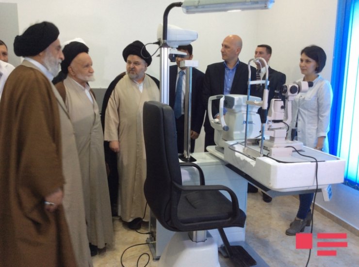 Ayətullah Sistaninin nümayəndəsi Marneuliyə səfər etdi (Foto-Video)