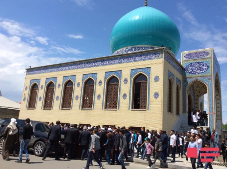 Ayətullah Sistaninin nümayəndəsi Marneuliyə səfər etdi (Foto-Video)