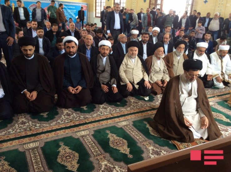 Ayətullah Sistaninin nümayəndəsi Marneuliyə səfər etdi (Foto-Video)