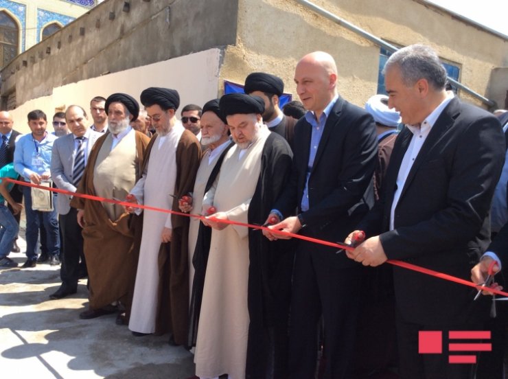 Ayətullah Sistaninin nümayəndəsi Marneuliyə səfər etdi (Foto-Video)