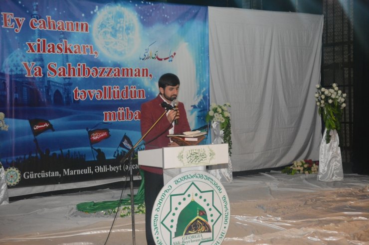 MARNEULİDƏ MÖHTƏŞƏM İMAM MƏHDİNİN (Ə.F) TƏVƏLLÜDÜ KEÇİRİLDİ (FOTO-VIDEO)
