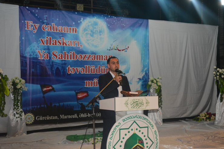 MARNEULİDƏ MÖHTƏŞƏM İMAM MƏHDİNİN (Ə.F) TƏVƏLLÜDÜ KEÇİRİLDİ (FOTO-VIDEO)