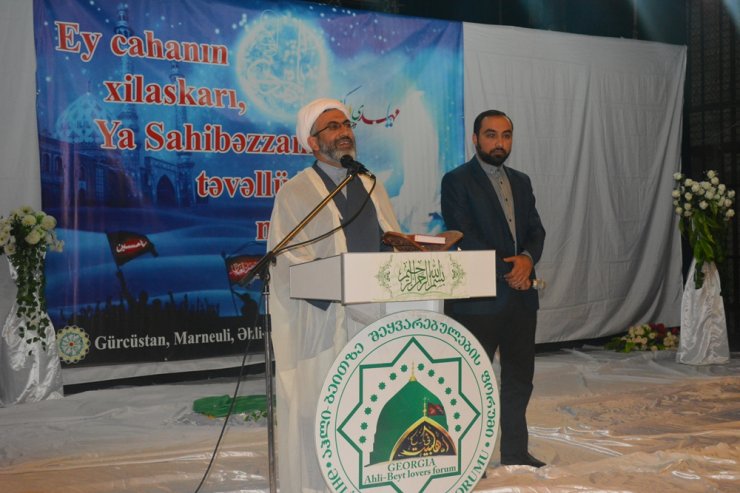 MARNEULİDƏ MÖHTƏŞƏM İMAM MƏHDİNİN (Ə.F) TƏVƏLLÜDÜ KEÇİRİLDİ (FOTO-VIDEO)