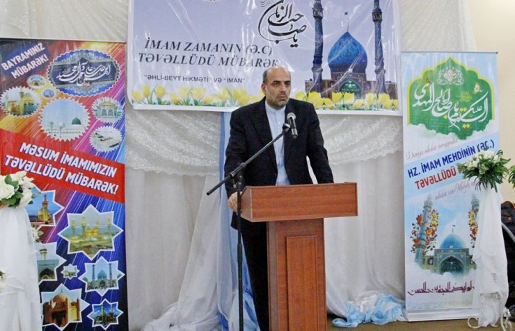 QARDABANİ ŞƏHƏRİNDƏ HZ. İMAM MEHDİNİN (Ə) MÖVLUDU KEÇİRİLDİ (FOTO)