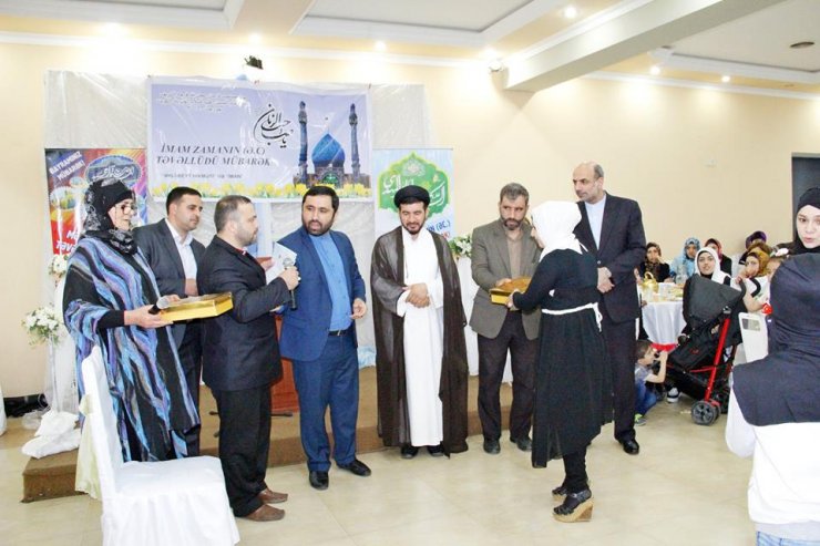 QARDABANİ ŞƏHƏRİNDƏ HZ. İMAM MEHDİNİN (Ə) MÖVLUDU KEÇİRİLDİ (FOTO)