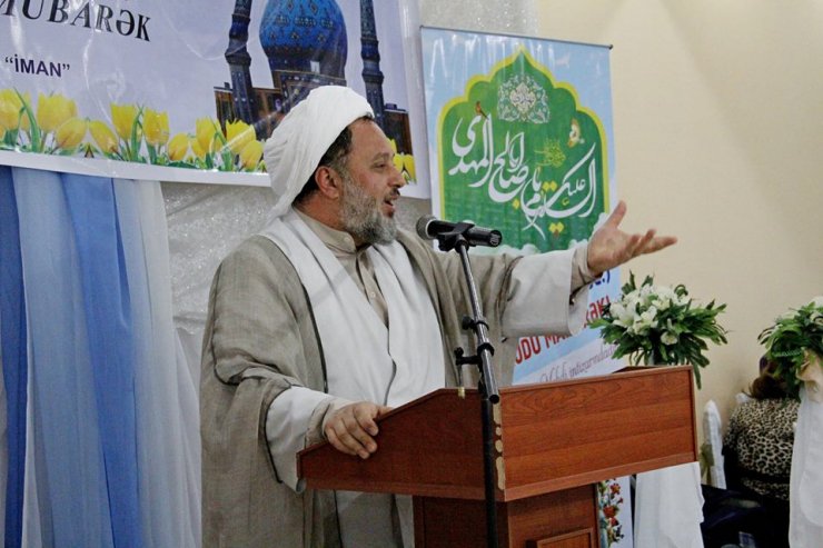 QARDABANİ ŞƏHƏRİNDƏ HZ. İMAM MEHDİNİN (Ə) MÖVLUDU KEÇİRİLDİ (FOTO)