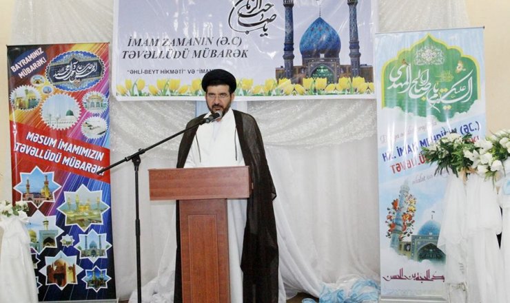 QARDABANİ ŞƏHƏRİNDƏ HZ. İMAM MEHDİNİN (Ə) MÖVLUDU KEÇİRİLDİ (FOTO)