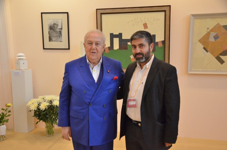 Moskva şəhərində "Ənənələr və müasirlik" adında 10-cu Beynəlxalq sərgi keçirilib (Foto)