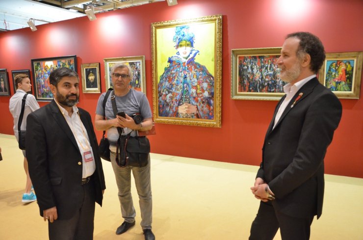 Moskva şəhərində "Ənənələr və müasirlik" adında 10-cu Beynəlxalq sərgi keçirilib (Foto)
