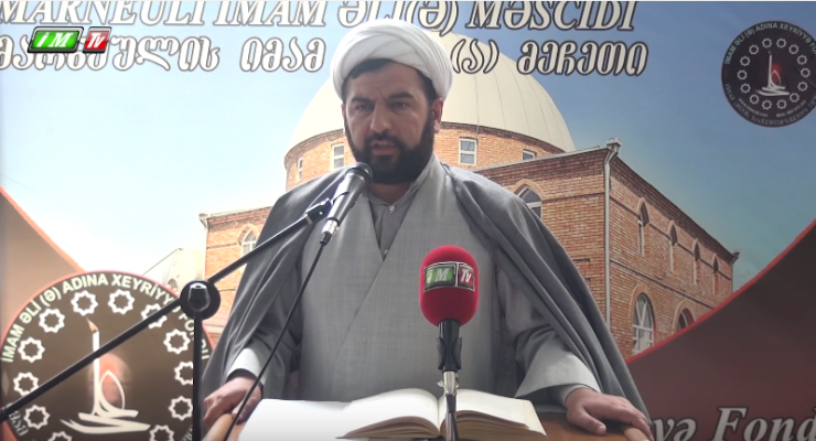 İmam Əli (ə) məscidində növbəti Cümə namazı (Video)