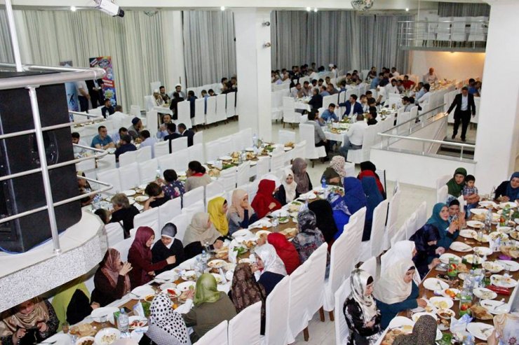 GÜRCÜSTANDA HZ. İMAM HƏSƏNİN (Ə) TƏVƏLLÜD MƏRASİMİ İFTAR ZAMANI KEÇİRİLİB (FOTO)