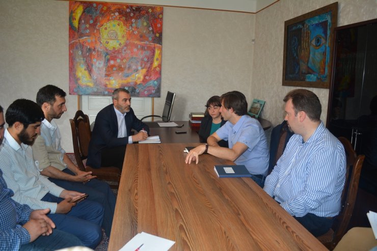 Avropa şurasının nümayəndə heyəti Gürcüstan Əhli-Beyt (ə) cəmiyyətində qonaq oldu (Foto)