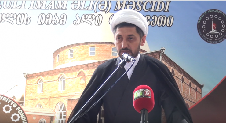 İmam Əli (ə) məscidində növbəti Cümə namazı (Video)