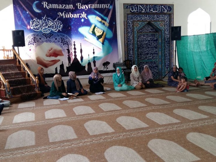 İmir kəndində Fitr bayramı münasibəti ilə bayram tədbir keçirildi (Foto)