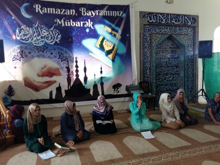 İmir kəndində Fitr bayramı münasibəti ilə bayram tədbir keçirildi (Foto)