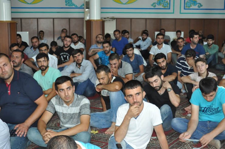 İmam-cümə, Hacı Rasim Həzrəti Loğmanın (ə) oğluna nəsihəti haqqında danışdı (Foto)