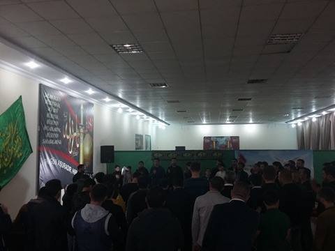Gürcüstan Əhli-beyt (ə) Cəmiyyətində əza məclisi təşkil olundu (Foto)