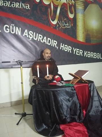Gürcüstan Əhli-beyt (ə) cəmiyyətində Məhərrəm ayının 7-ci günü... (Foto)