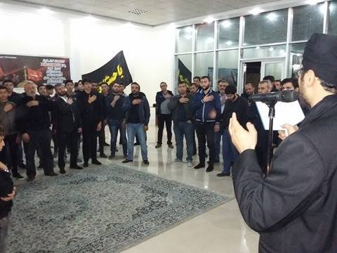 Gürcüstan Əhli-beyt (ə) cəmiyyətində Məhərrəm ayının 9-cu günü... (Foto)