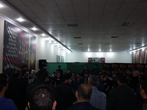 Gürcüstan Əhli-beyt (ə) cəmiyyətində Məhərrəm ayının 9-cu günü... (Foto)