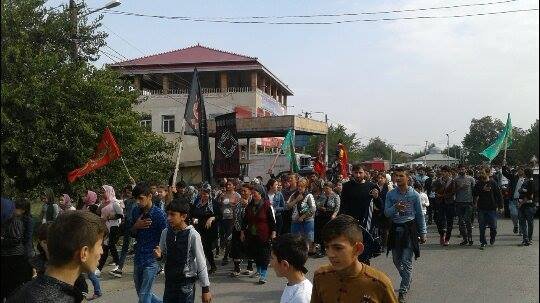 Araplı kənd məscidində Aşura mərasimi keçirilib (Foto)