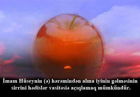 İmam Hüseynin (ə) hərəmindən gələn alma iyinin sirri