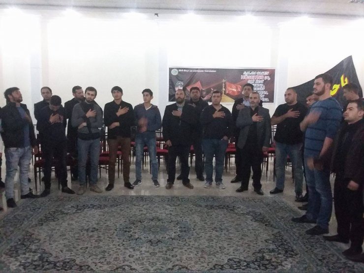 Gürcüstan Əhli-beyt (ə) Cəmiyyətində əza məclisi təşkil olundu (Foto)