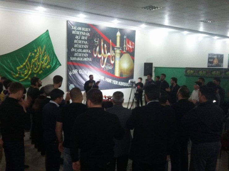 Gürcüstan Əhli-beyt (ə) Cəmiyyətində əza məclisi təşkil olundu (Foto)