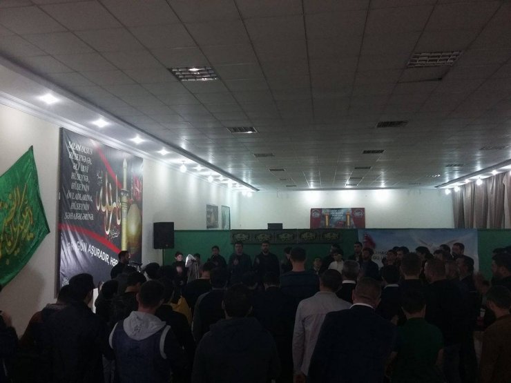 Gürcüstan Əhli-beyt (ə) Cəmiyyətində əza məclisi təşkil olundu (Foto)