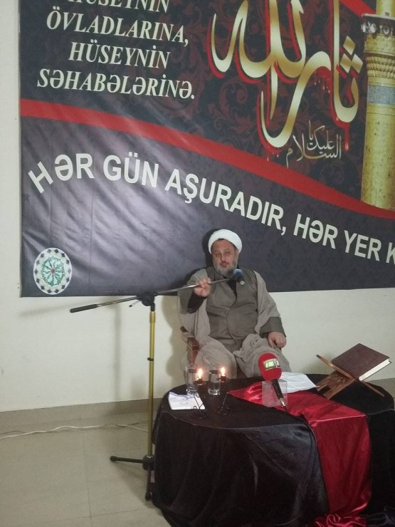 Gürcüstan Əhli-beyt (ə) cəmiyyətində Məhərrəm ayının üçüncü günü... (Foto)