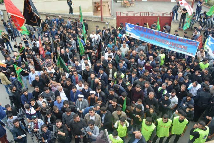 Gürcüstan, Marneuli şəhərində "Tasua"  yürüşü keçirildi (Foto-Video)
