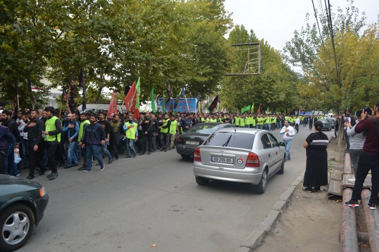Gürcüstan, Marneuli şəhərində "Tasua"  yürüşü keçirildi (Foto-Video)