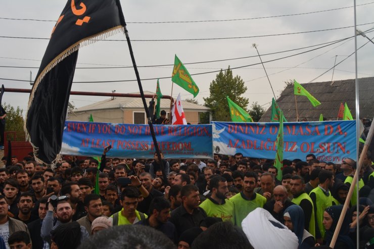 Gürcüstan, Marneuli şəhərində "Tasua"  yürüşü keçirildi (Foto-Video)