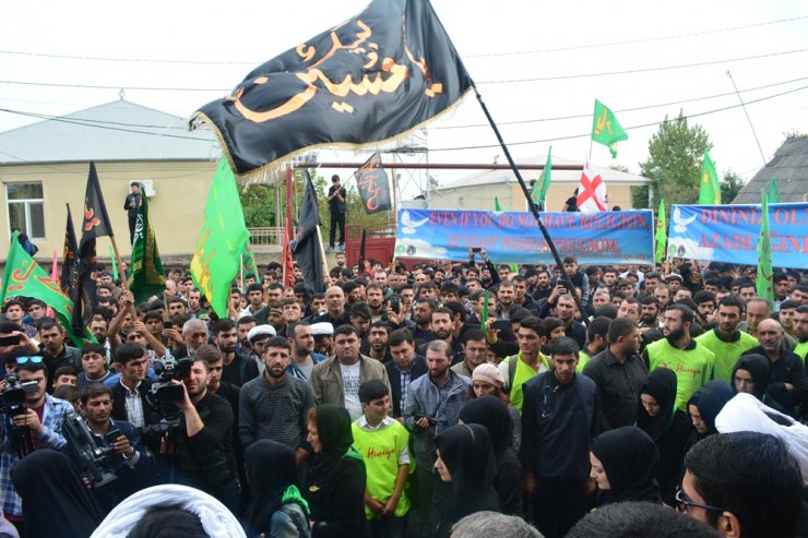 Gürcüstan, Marneuli şəhərində "Tasua"  yürüşü keçirildi (Foto-Video)