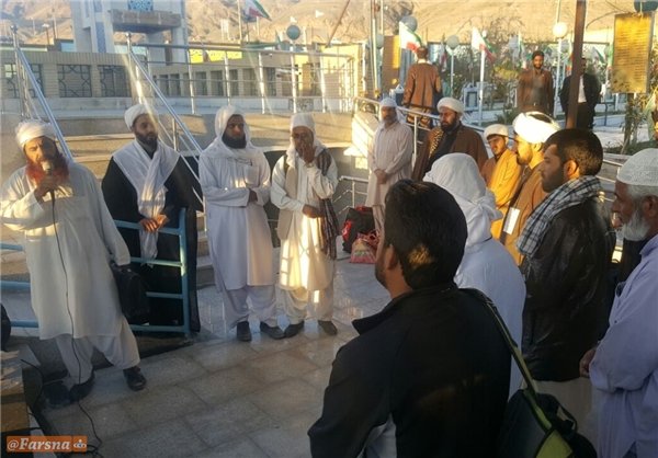 Əhli-sünnət məzhəbindən olan 60 nəfər Ərbəin ziyarətində iştirak etmək üçün Kərbəlaya yola düşüb-FOTO