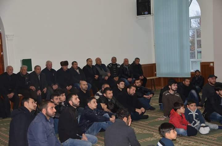 Tiflis Əhli-beyt (ə) məscidində İmam Hüseyn (ə)-ın  ərbəin (qırx) mərasimi keçirilidi (Foto)