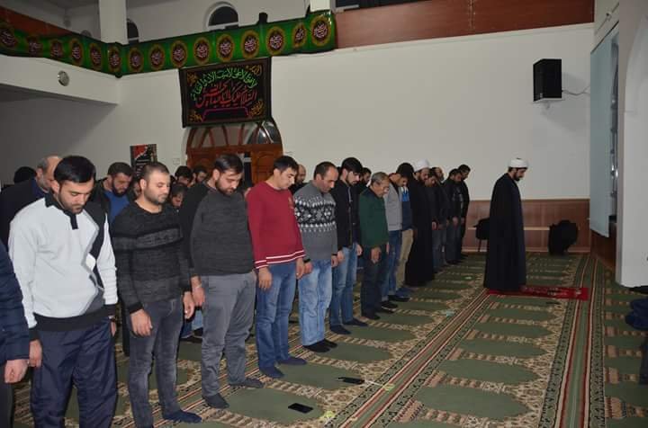 Tiflis Əhli-beyt (ə) məscidində İmam Hüseyn (ə)-ın  ərbəin (qırx) mərasimi keçirilidi (Foto)
