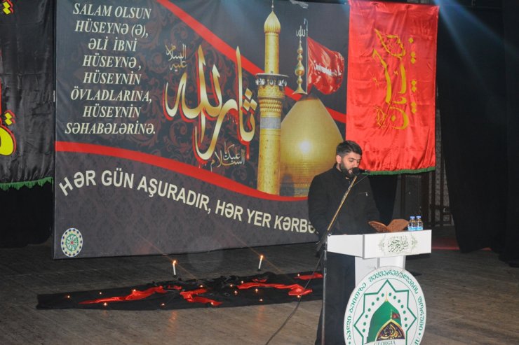 Marneulidə İmam Huseyn (ə) və Kərbəla şəhidlərinin ərbəin (qırx) mərasimi keçirilidi (Foto)