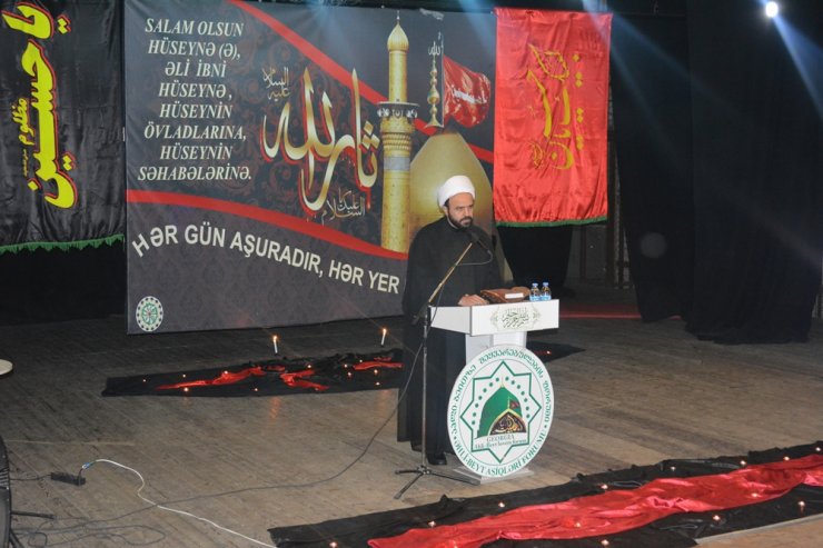 Marneulidə İmam Huseyn (ə) və Kərbəla şəhidlərinin ərbəin (qırx) mərasimi keçirilidi (Foto)