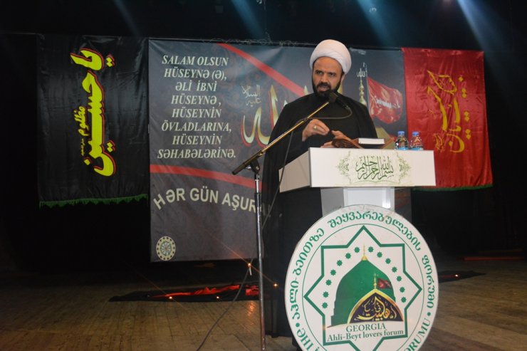 Marneulidə İmam Huseyn (ə) və Kərbəla şəhidlərinin ərbəin (qırx) mərasimi keçirilidi (Foto)