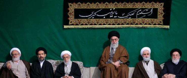 Ali Rəhbər Həzrət İmam Hüseynin (ə) Ərbəin mərasimində iştirak edib - FOTO