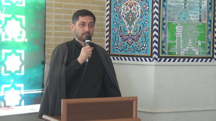 İmam Hüseyn (ə) məscidində Həzrəti Peyğəmbərin (s) vəfatı, İmam Həsən (ə) şəhadəti və İmam Rza (ə) şəhadəti münasibəti  ilə əza mərasimi keçirildi (Foto-Video)