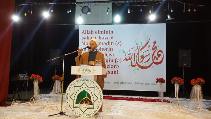 Gürcüstanda Həzrəti Məhəmmədin (s) və İmam Sadiqin (ə) mübarək mövludları və Vəhdət-həftəsi münasibəti ilə möhtəşəm bayram tədbiri keçirildi (Foto-Video)
